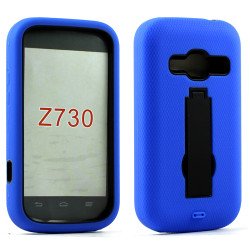 ZTE Concord 2 Z730 Armor Hybrid Stand Case (Blue Black)